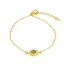Pulsera de Sol en Plata: Elegancia y Brillo