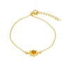 Pulsera de Sol en Plata: Elegancia y Brillo