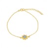 Pulsera de Sol en Plata: Elegancia y Brillo